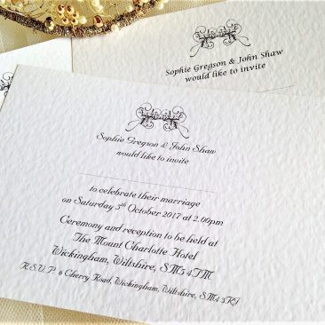 Art Deco Wedding Invitations