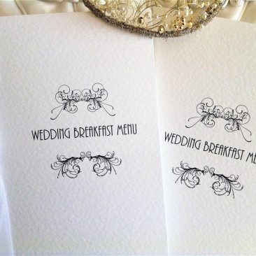Art Deco Menu Booklets