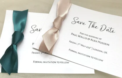 Postcard Save The Date Cards