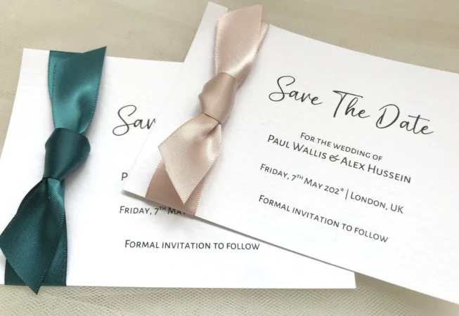 Postcard Save The Date Cards