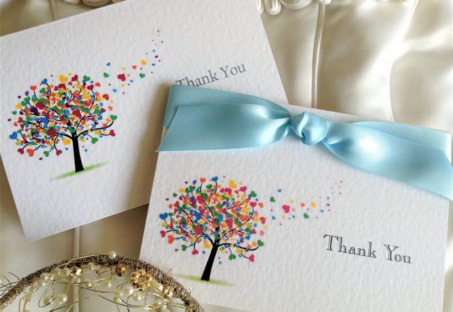 Love Tree Thank You Cards