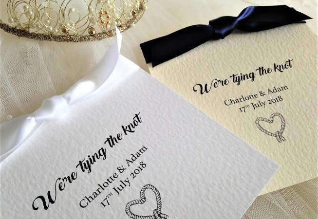 Tying The Knot Wedding Invitations