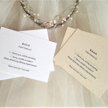 RSVP Cards and Envelopes