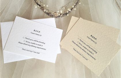 RSVP Cards and Envelopes