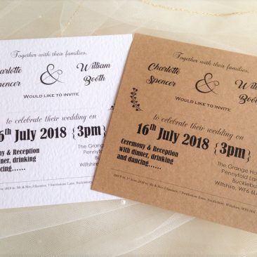 Vintage Wedding Invitations