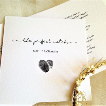 Perfect Match Wedding Invitations