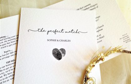Perfect Match Wedding Invitations