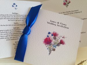 Thistle Wedding Invitations