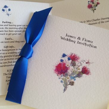 Thistle Wedding Invitations