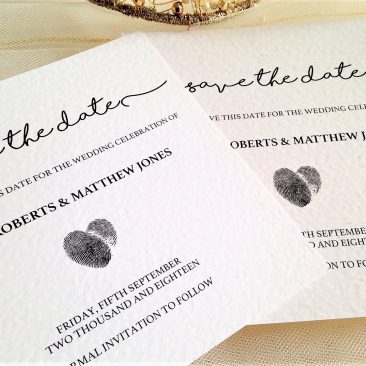Perfect Match Save The Date Cards