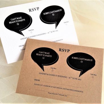 I Do, Me Too RSVP Postcards