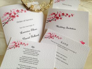 Cherry Blossom Wedding Stationery