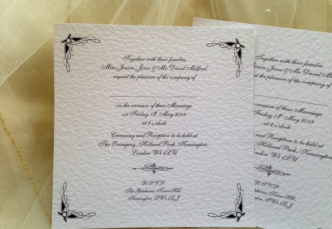 Ritz Wedding Invitations