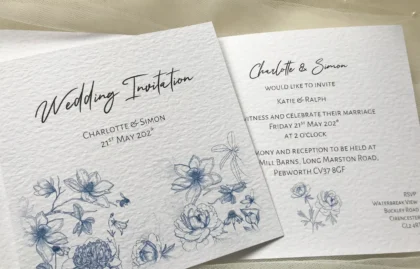 Botanical Wedding Invitations
