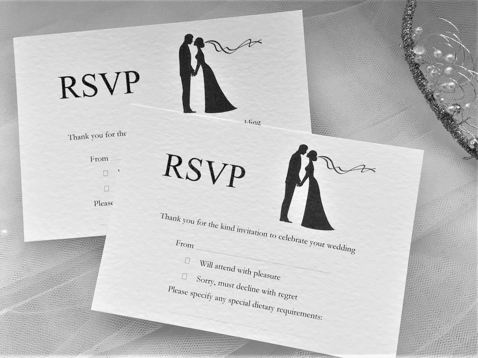 Rsvp Cards Free Template