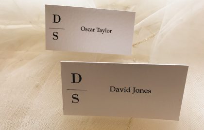 Simplicity Place Cards