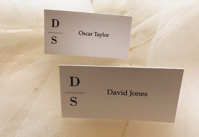 Simplicity Place Cards