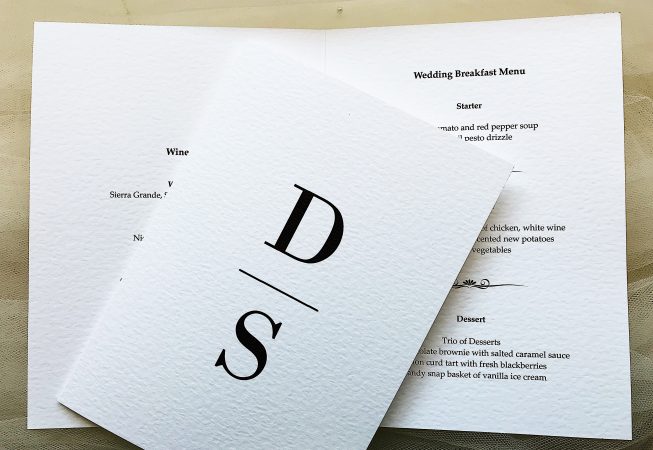 Simplicity Booklet Menus