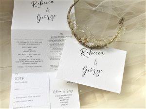 Burleigh Concertina Wedding Invitations