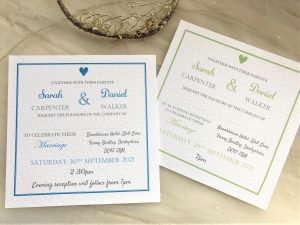 York Square Wedding Invitations