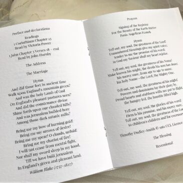 Wedding Ceremony Books