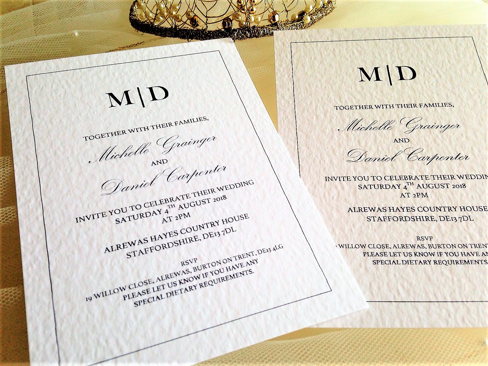 Adults Only Wedding Invitation