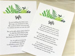 Wedding Gift Poems