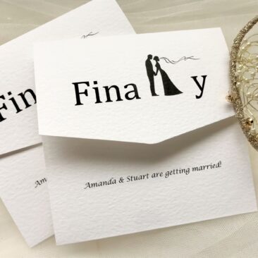 Finally Tri Fold Wedding Invitations