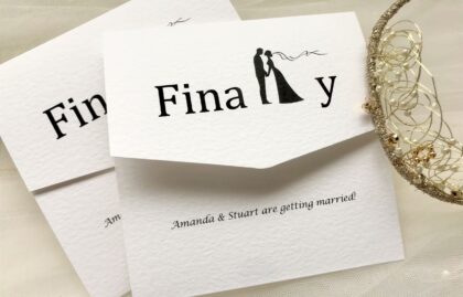 Finally Tri Fold Wedding Invitations