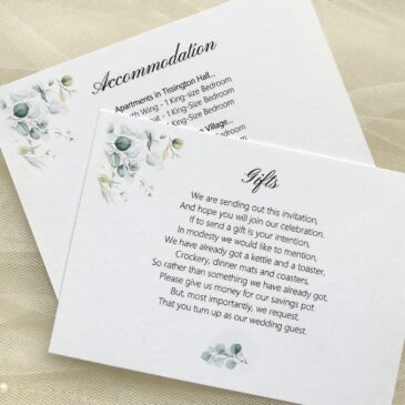 The Ultimate Guide: What to Include on Your Wedding Guest Information Cards