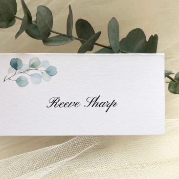 Eucalyptus Place Cards