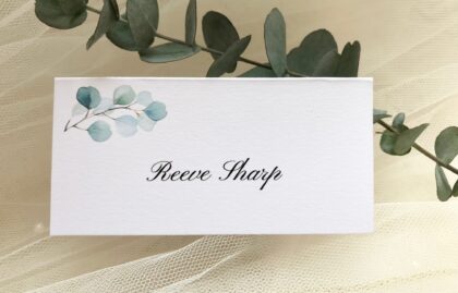 Eucalyptus Place Cards