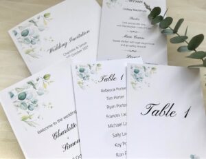 Eucalyptus Wedding Stationery