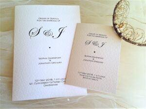 Order of Service Booklets
