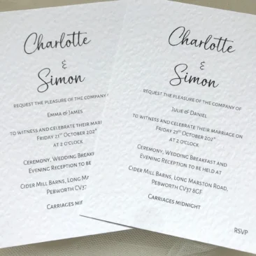 Elegance Wedding Invitations