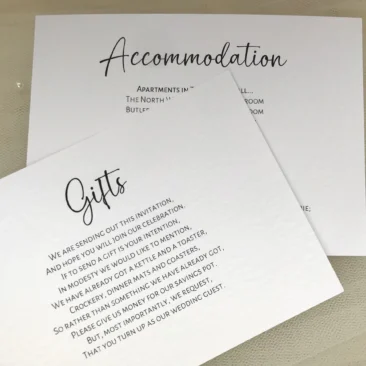 Elegance Information Card
