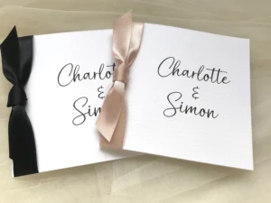 Elegance Centre Fold Invitations
