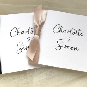 Elegance Centre Fold Invitations