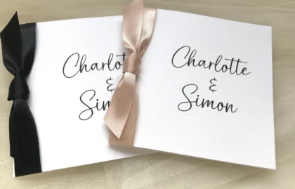 Elegance Centre Fold Invitations