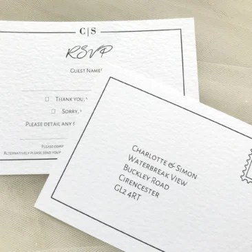 Purity RSVP Postcards