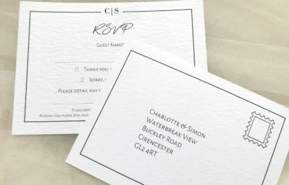 Purity RSVP Postcards