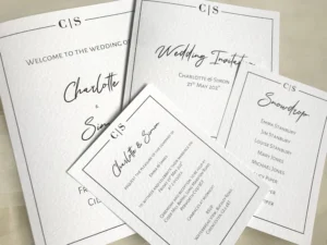 Purity Wedding Stationery