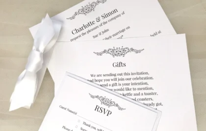 Motif Wedding Invitations Bundle