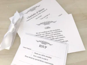 Motif Wedding Invitations Bundle