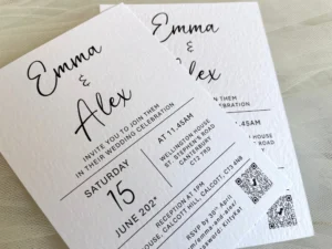 Modern Wedding Invitation Cards