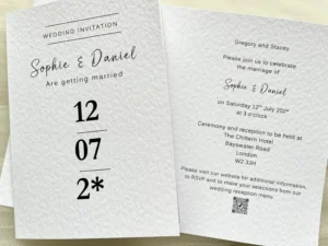 London Wedding Invitations