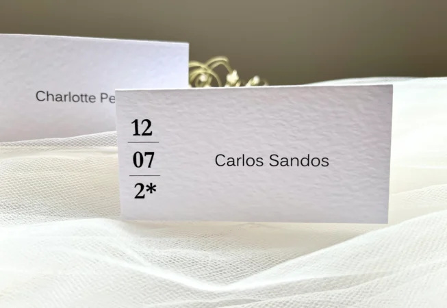 London Place Cards