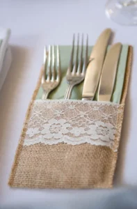 Burlap and Lace