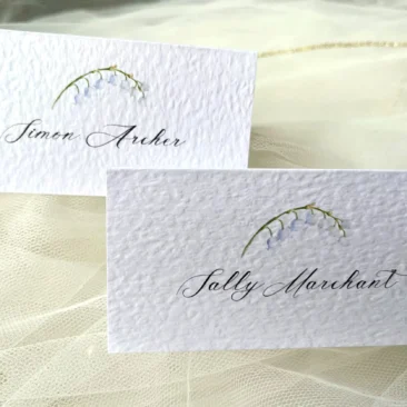 Lily of the Valley Place Cards