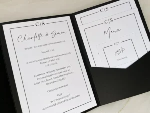 Pocketfold Wedding Invitations